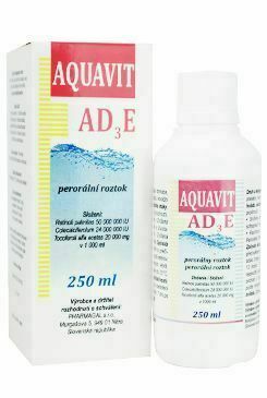 Aquavit Ad3e Sol 250ml porovnat ceny