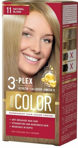 Aroma Color Barva na vlasy - přírodní blond č.11 porovnat ceny