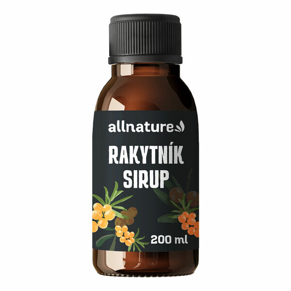 ALLNATURE Rakytníkový sirup 200 ml porovnat ceny