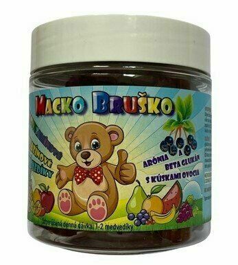 GOLDEN Macko Bruško multivitamínové želatínové medvedíky 210 g porovnat ceny