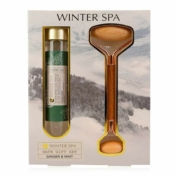 ACCENTRA Set koupelový  winter spa v dárkovém balení, dřevěný masážní váleček porovnat ceny