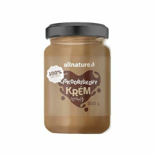 Allnature Lískooříškový krém 920g porovnat ceny