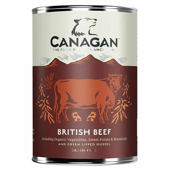 CANAGAN British beef konzerva pro psy 400 g porovnat ceny