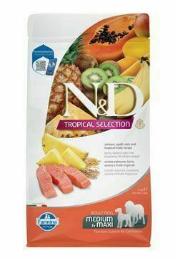N&d Tropical Selection Dog Adult M/l Salmon 2kg porovnat ceny