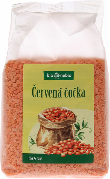 Bio*nebio Bio Čočka červená 500g porovnat ceny