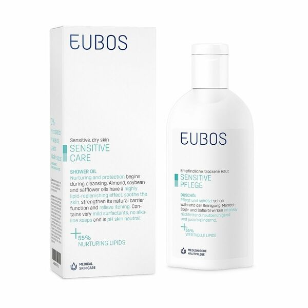 EUBOS Sprchový olej na citlivou pokožku 200 ml porovnat ceny