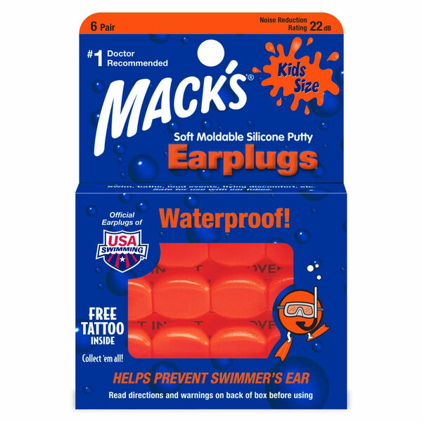 MACKS Soft Moldable Kids špunty do uší 6 párů porovnat ceny