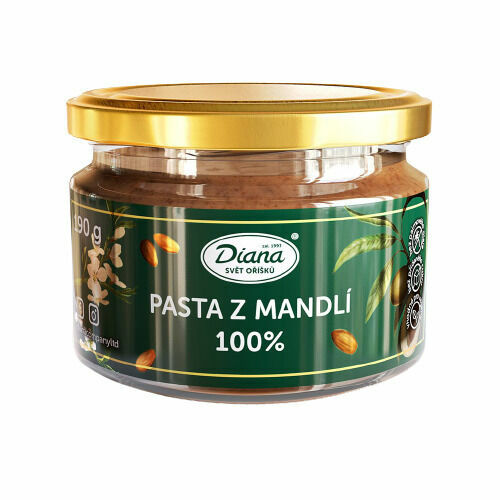 Diana Company Pasta z mandlí 100% 190g porovnat ceny