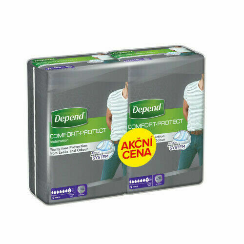 Depend Normal inkont.kalh.muži Duopack L/XL 2x9ks porovnat ceny