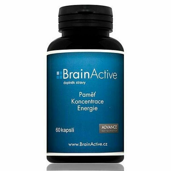 ADVANCE Brain Active paměť, koncentrace, energie 60 kapslí porovnat ceny