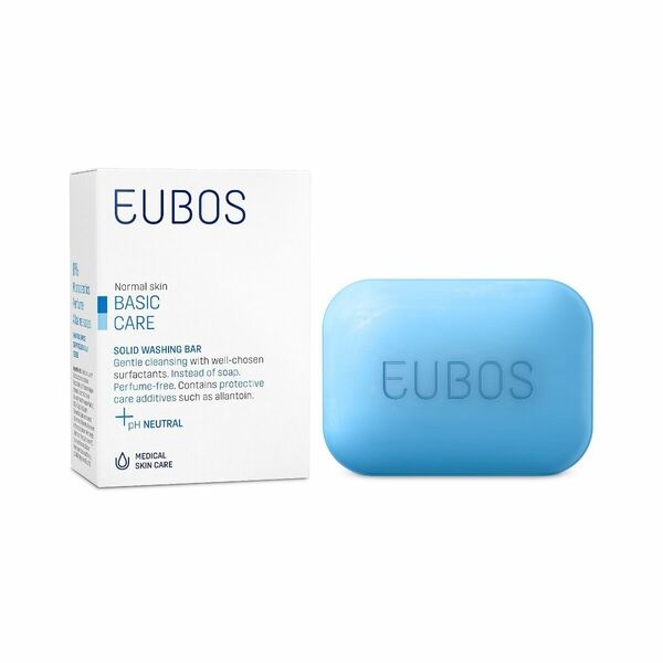 EUBOS Bacis Care Tuhé mýdlo modré 125 g porovnat ceny