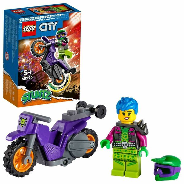 LEGO City Kaskadérská wheelie motorka porovnat ceny