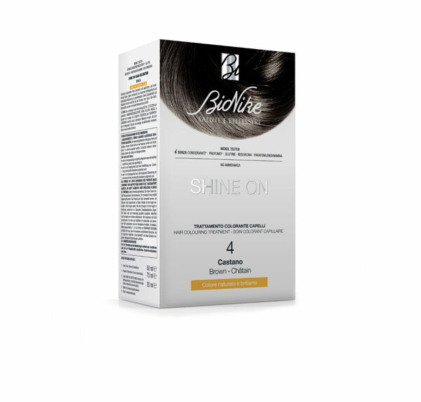 Bionike Shine on hair colouring treatment brown barva na vlasy 75 ml hnědá porovnat ceny