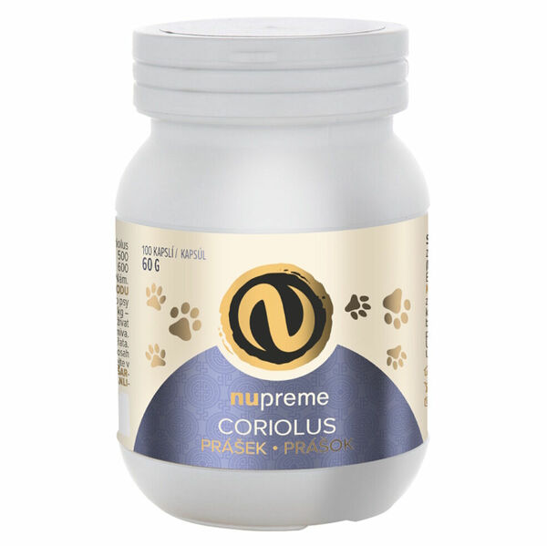 NUPREME Coriolus Biomasa 100 kapslí porovnat ceny