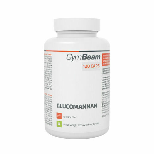 GymBeam Glucomanan 120ks porovnat ceny