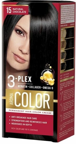 Aroma Color Barva na vlasy - přírodní čokoláda č.15 porovnat ceny