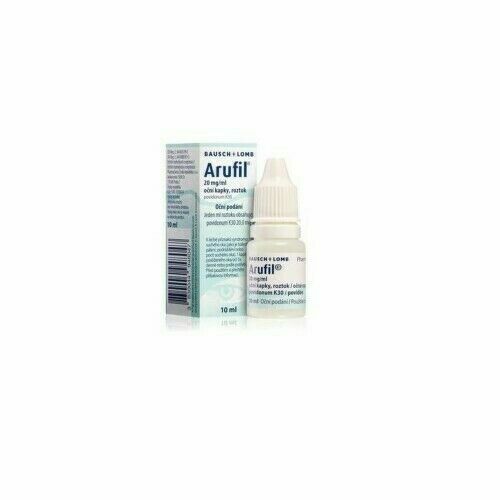 ARUFIL 20MG/ML oční podání kapky, roztok 1X10ML I porovnat ceny