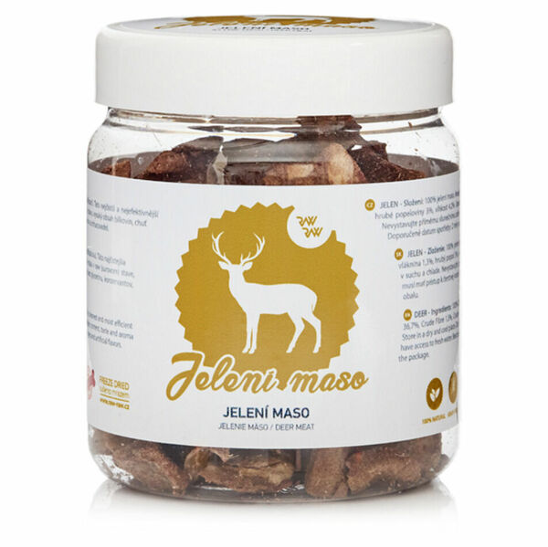 RAW RAW Pochoutka mrazem sušené jelení maso 80 g porovnat ceny