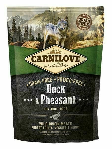 Carnilove Dog Adult Duck & Pheasant Grain Free 1.5 kg porovnat ceny