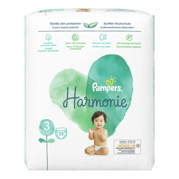 PAMPERS Pants Harmonie S3 6-10kg 22 ks/fol porovnat ceny
