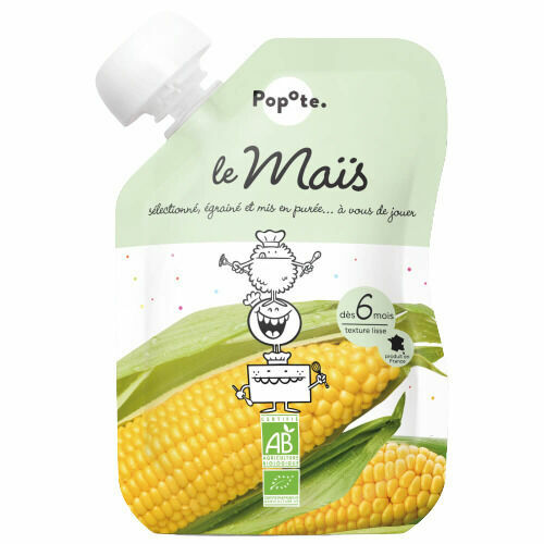 POPOTE kapsička bio sladká kukuřice 120g porovnat ceny