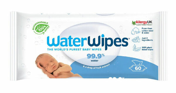 WATERWIPES 100% BIO odbouratené ubrousky 60ks porovnat ceny