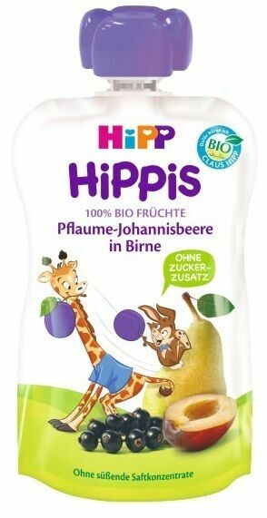 HiPP BIO 100% ovoce Hruška-Čer.rybíz-Švestka 100g porovnat ceny