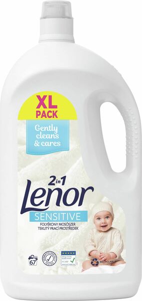 Lenor gel Sensitive (67 pracích dávek), 3,685l porovnat ceny