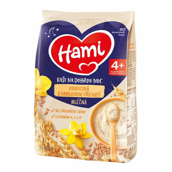 Hami Ml.kaše Na Dobrou Noc Krupic.vanilka 210g 4m porovnat ceny