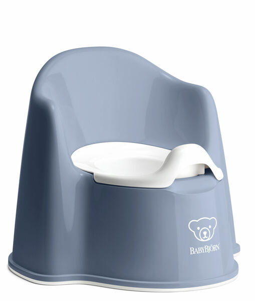 BabyBjörn nočník křesílko Deep Blue White modrý porovnat ceny