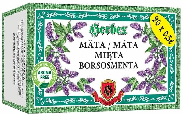 HERBEX Máta peprná 20x3g n.s. porovnat ceny