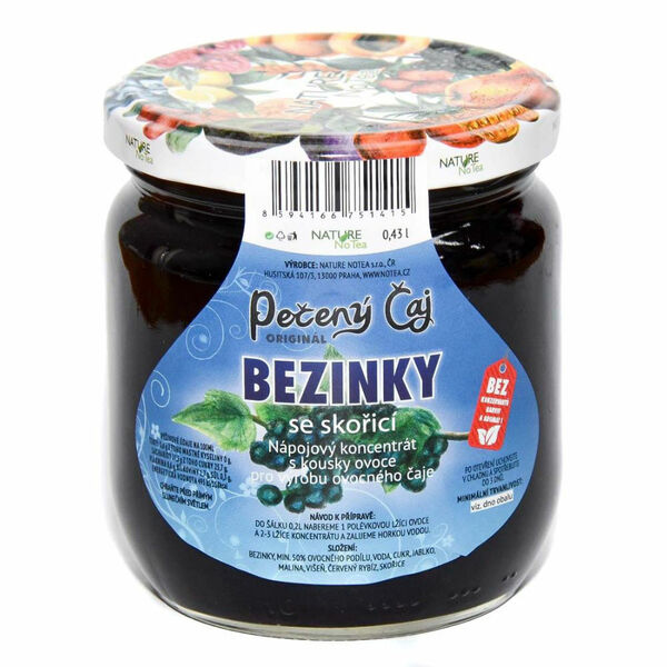 Nature Notea Čaj pečený Bezinky se skořicí 430 ml porovnat ceny