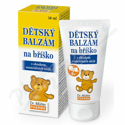 Dětský balzám na bříško 50ml Dr.Müller porovnat ceny