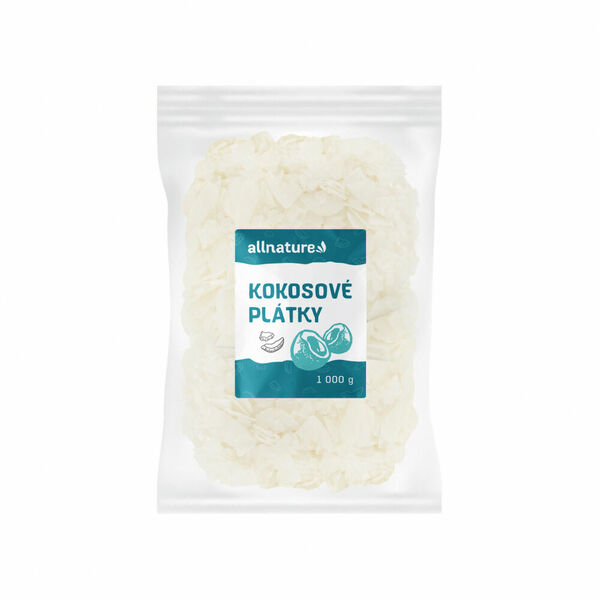 ALLNATURE Kokosové plátky 1000 g porovnat ceny