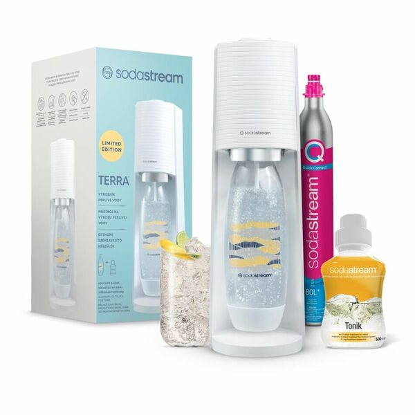 SODASTREAM Terra White tonik megapack výrobník sody porovnat ceny