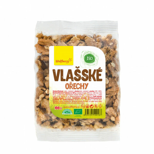 WOLFBERRY Vlašské ořechy BIO 100 g porovnat ceny
