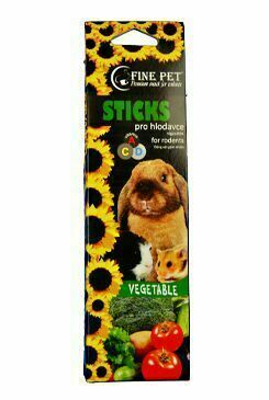 Fine Pet Tyčinka Hlodavec Zelenina 2ks/110g porovnat ceny