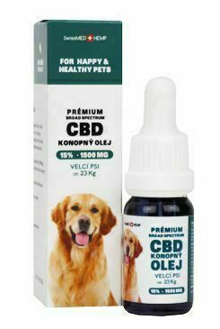 Cbd Olej Pro Velké Psy 15%, 10ml porovnat ceny