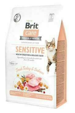 Brit Care Cat Gf Sensit. Heal.digest&delic.taste 0,4kg porovnat ceny