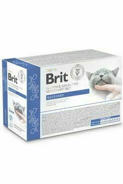 Brit Vd Cat Pouch Fillets In Gravy Recovery 12x85g porovnat ceny