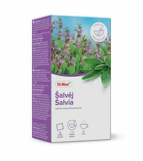Dr.Max Šalvěj bylinný čaj 20x1,5 g porovnat ceny