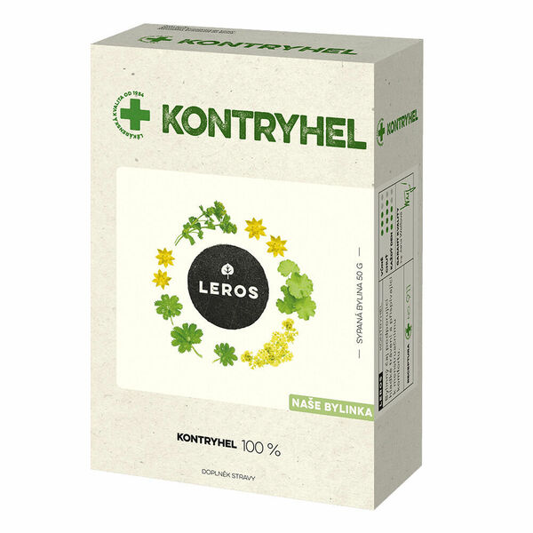 Leros Kontryhel nať sypaný čaj 50 g porovnat ceny