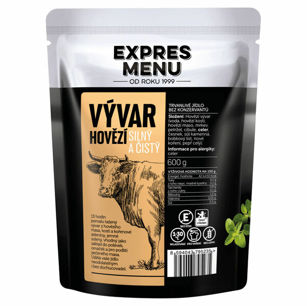 EXPRES MENU Vývar hovězí 600 g porovnat ceny