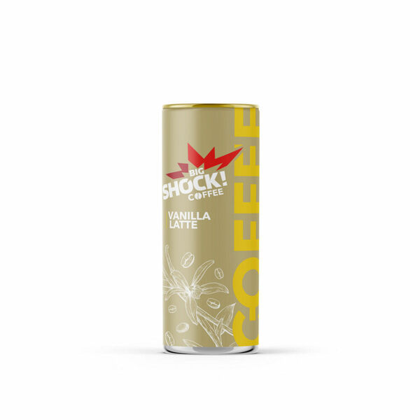 BIG SHOCK Coffee vanilla 250 ml porovnat ceny