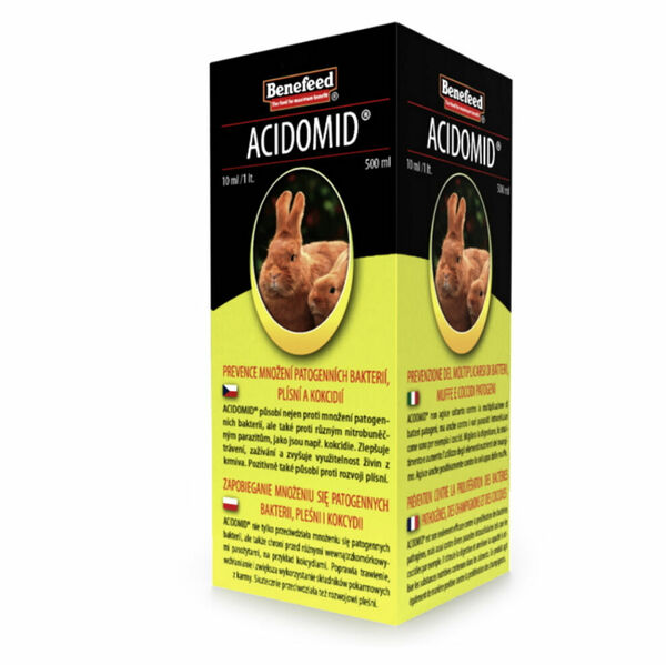 BENEFEED Acidomid K králíci 500 ml porovnat ceny