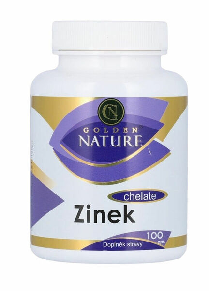 Golden Nature Zinek Chelate 100 tablet porovnat ceny