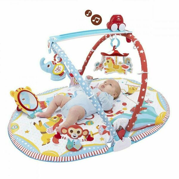 Yookidoo Hrací deka s hrazdou a jezdícím autíčkem - Cirkus porovnat ceny