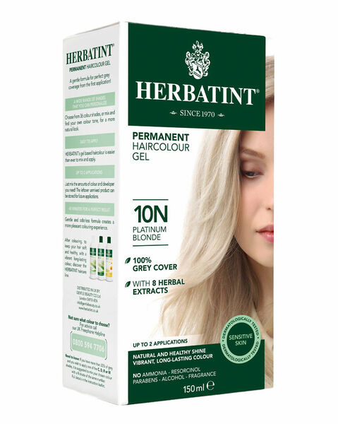 Herbatint Permanentní barva na vlasy platinová blond 10N, 150ml porovnat ceny