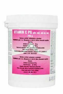 Vitamin C Pg Plv 250g porovnat ceny