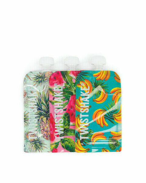 Twistshake plnitelná kapsička 220ml Fruit 3ks porovnat ceny